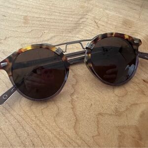 KREWE St Louis Tortoise Polarized Sunglasses